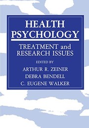 Front cover of Health psychology by Arthur R. Zeiner