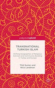 Front cover of Transnational Turkish Islam by Thijl Sunier