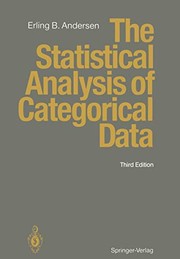 Cover of The statistical analysis of categorical data by Erling B. Andersen