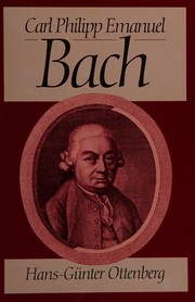 Front cover of Carl Philipp Emanuel Bach by Hans-Günter Ottenberg
