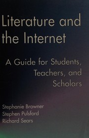 Front cover of Literature and the Internet by Stephanie Browner