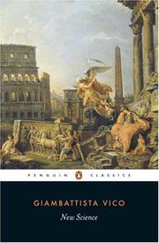 Front cover of New science by Giambattista Vico