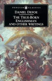 Front cover of The true-born Englishman and other writings by Daniel Defoe