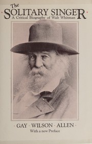 Cover of The Solitary singer by Gay Wilson Allen