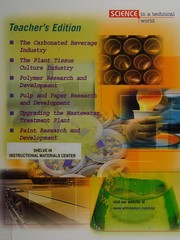 Cover of Science in a technical world by American Chemical Society