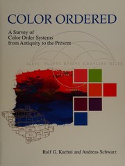 Cover of Color ordered by Rolf G. Kuehni