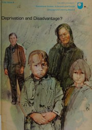 Front cover of Language and Learning: Deprivation and Disadvantage? Block 8 (Course E262) by Margaret H Moss