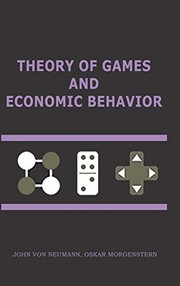 Front cover of Theory of Games and Economic Behavior by John Von Neumann