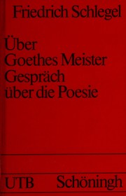 Cover of Über Goethes Meister by Friedrich von Schlegel