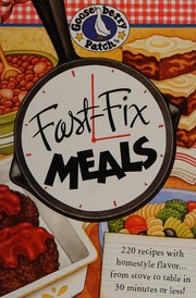 Cover of Fast-fix meals by Gooseberry Patch (Firm)