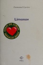 Cover of Limonov by Emmanuel Carrère
