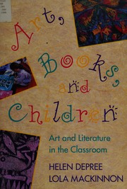 Front cover of Art, books and children by Helen Depree