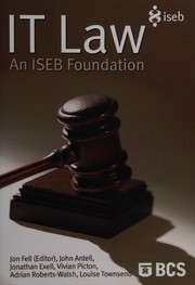 Cover of IT law by Jon Fell