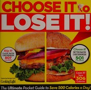 Front cover of Choose it to lose it! by Amy Brightfield