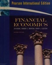 Front cover of Financial economics by Zvi Bodie