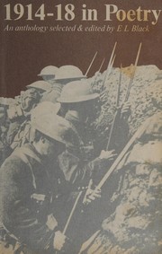 Front cover of 1914-18 in Poetry by E.L. Black