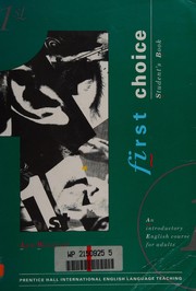 Cover of First choice by Lyn Woolcott