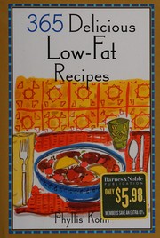 Cover of 365 delicious low-fat recipes by Phyllis Kohn