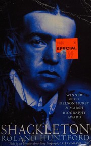 Cover of Shackleton by Roland Huntford