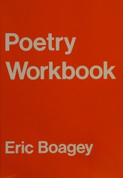 Cover of Poetry Workbook by Eric Boagey