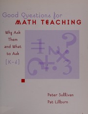 Cover of Good questions for math teaching by Peter Sullivan
