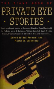 Front cover of The giant book of private eye stories by Bill Pronzini