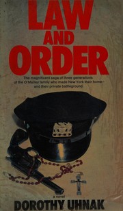 Front cover of Law and order by Dorothy Uhnak