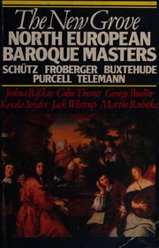 Front cover of The new Grove North European Baroque masters by Joshua Rifkin
