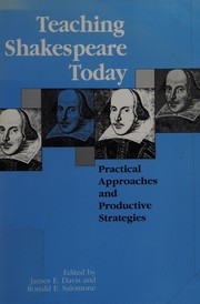 Cover of Teaching Shakespeare Today by James E. Davis