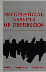 Front cover of Psychosocial aspects of depression by Becker, Joseph