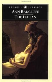 Front cover of The Italian, or, The confessional of the Black Penitents by Ann Radcliffe