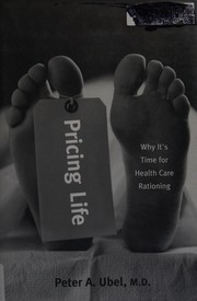Cover of Pricing life by Peter A Ubel