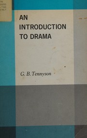 Front cover of An introduction to drama by G. B. Tennyson