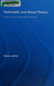 Front cover of Rationality and moral theory by Diane Jeske