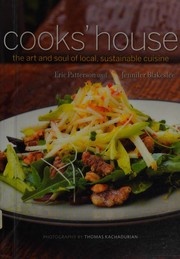 Cover of Cooks' house by Patterson, Eric (Cook)