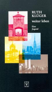 Cover of weiter leben by Ruth Klüger