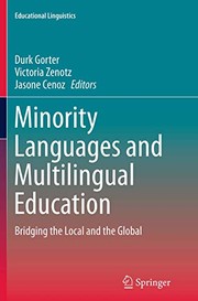 Front cover of Minority Languages and Multilingual Education by Durk Gorter