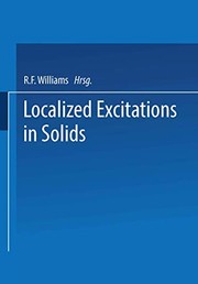 Cover of Localized Excitations in Solids by R. F. Wallis