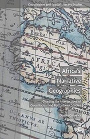 Cover of Africa's Narrative Geographies by D. Crowley