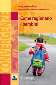 Front cover of Come ragionano i bambini by Margaret Donaldson