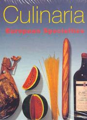 Cover of Culinaria by Joachim Römer