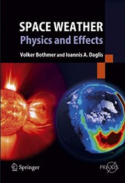 Cover of Space weather by Volker Bothmer