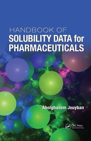 Cover of Handbook of solubility data for pharmaceuticals by Abolghasem Jouyban