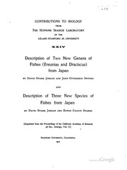 Front cover of Contributions to biology by Stanford university. Hopkins marine station, Pacific Grove