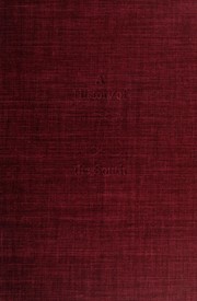 Cover of The South in the new nation, 1789-1819 by Thomas Perkins Abernethy