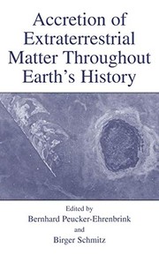 Front cover of Accretion of Extraterrestrial Matter Throughout Earth’s History by Bernhard Peucker-Ehrenbrink
