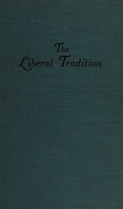 Front cover of The liberal tradition by Lewis Williams Douglas