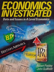 Cover of Economics investigated by Robert Paisley