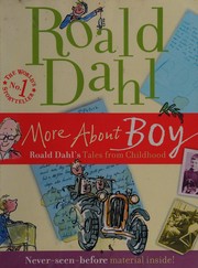 Cover of More about Boy by Roald Dahl