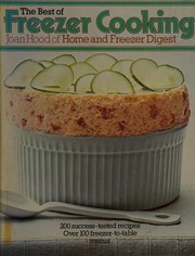 Front cover of The best of freezer cooking by Joan Hood